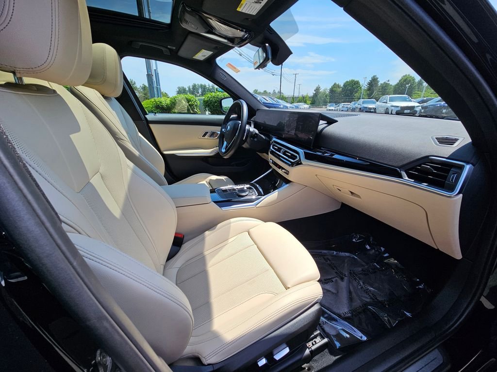 Certified Used 2023 Jet Black BMW 330i xDrive image 13