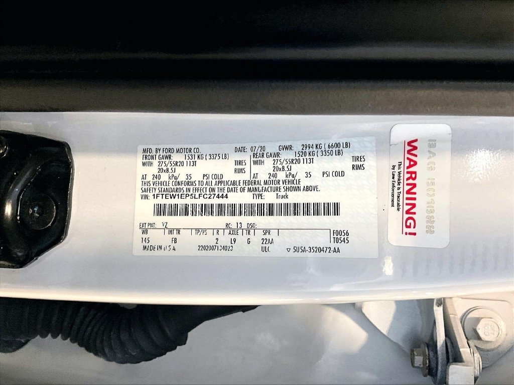 Used 2020 White Ford XLT image 37