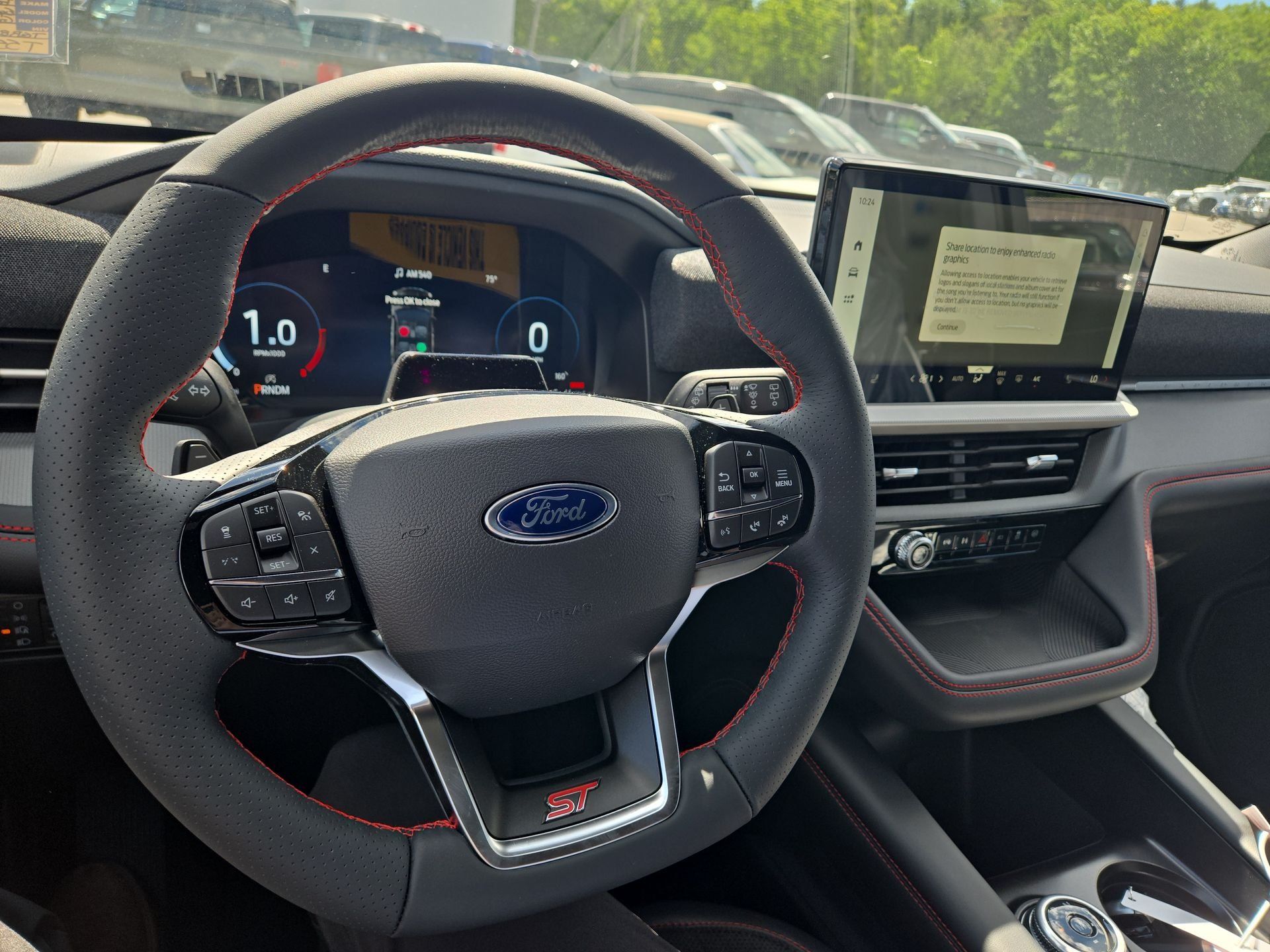 New 2026 Carbonized Gray Metallic Ford ST image 7