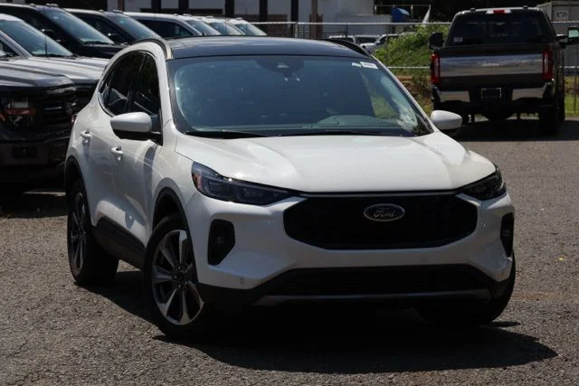 Certified Used 2024 White Metallic Ford Platinum image 3