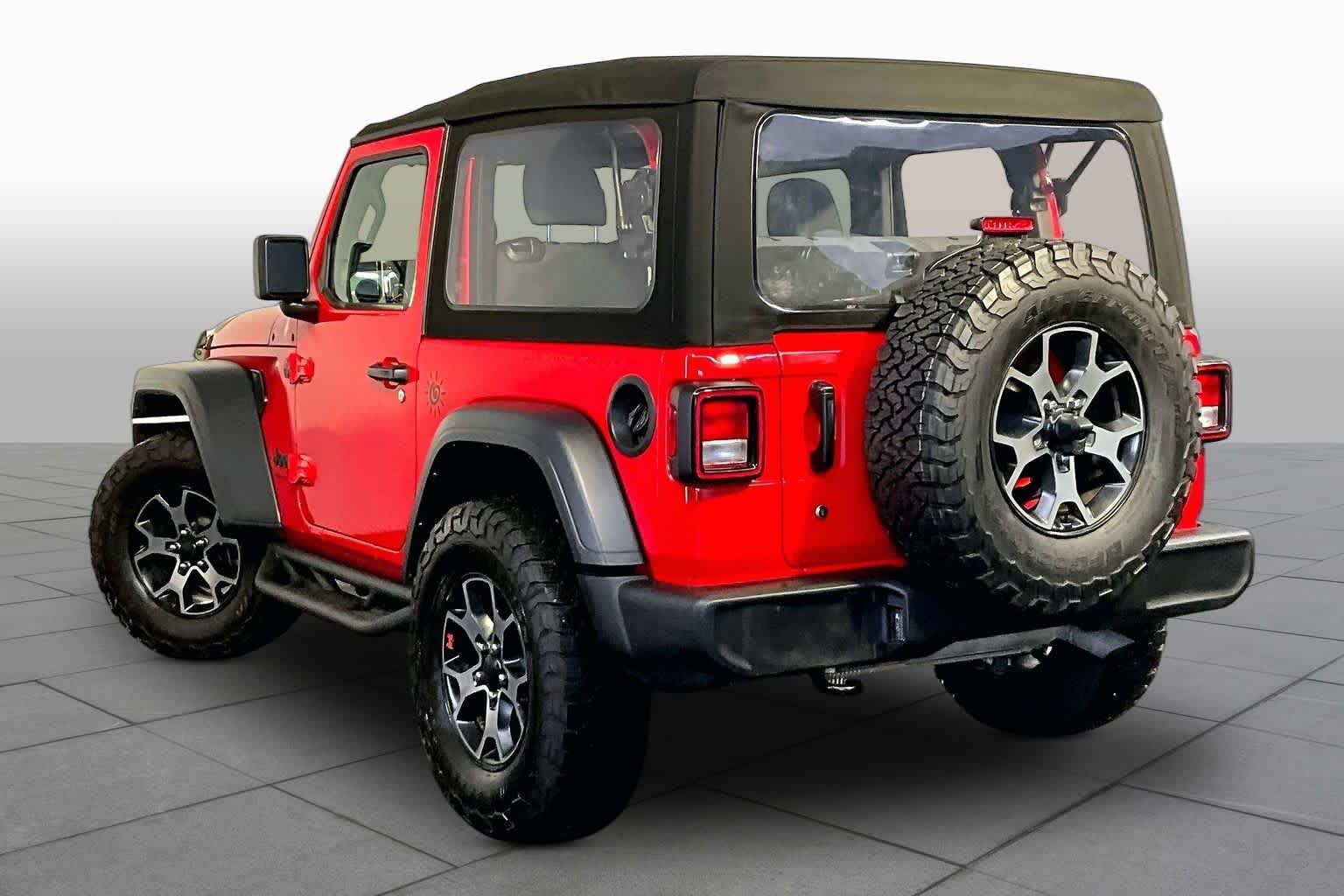 Used 2024 Firecracker Red Clearcoat Jeep Sport image 11