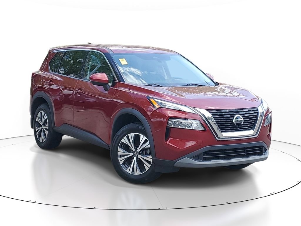 Used 2021 Scarlet Ember Tintcoat Nissan SV image 1