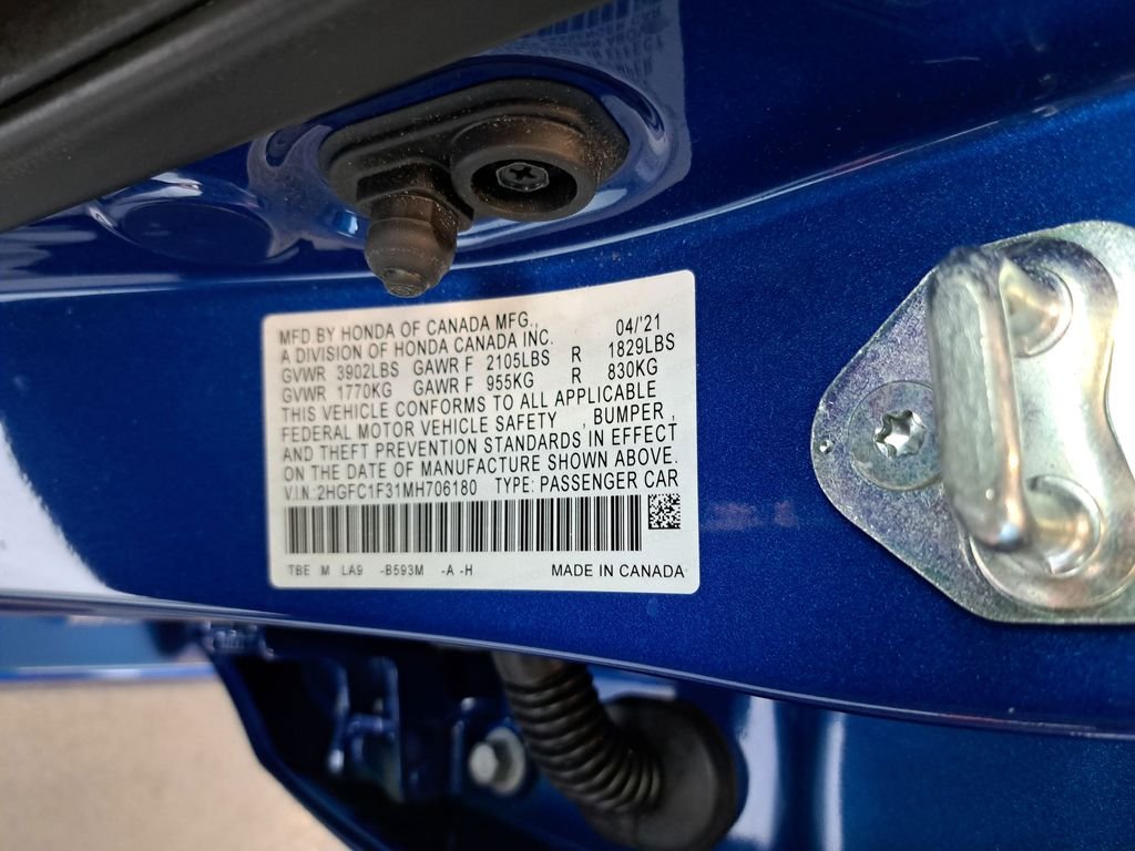 2021 Honda Civic EX - Photo 39
