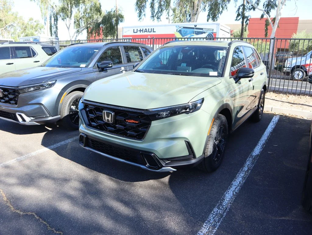 New 2026 Green Honda TrailSport image 1