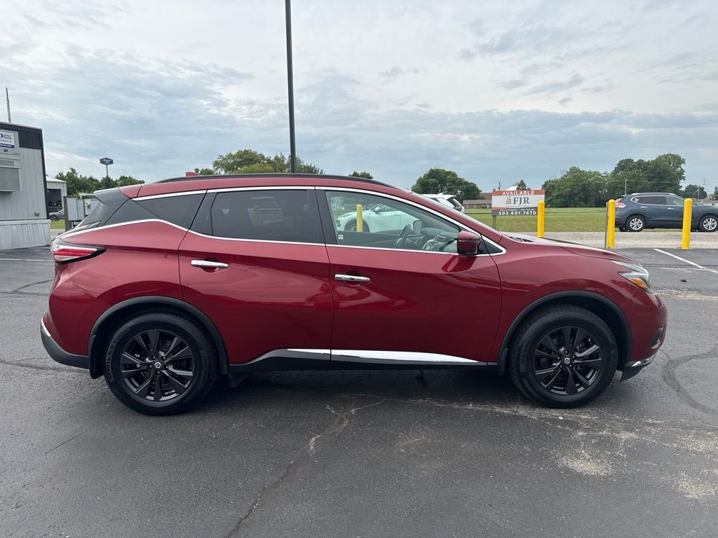 Used 2018 Nissan Murano SV with VIN 5N1AZ2MH9JN145818 for sale in Clarksville, IN