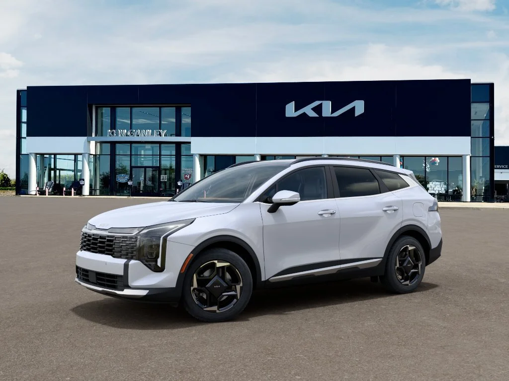 New 2027 Glacial White Pearl Kia EX image 3