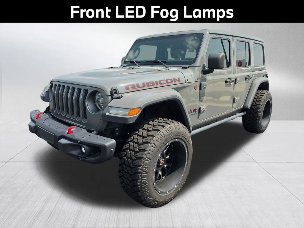 Used 2020 Gray Jeep Unlimited Rubicon image 23