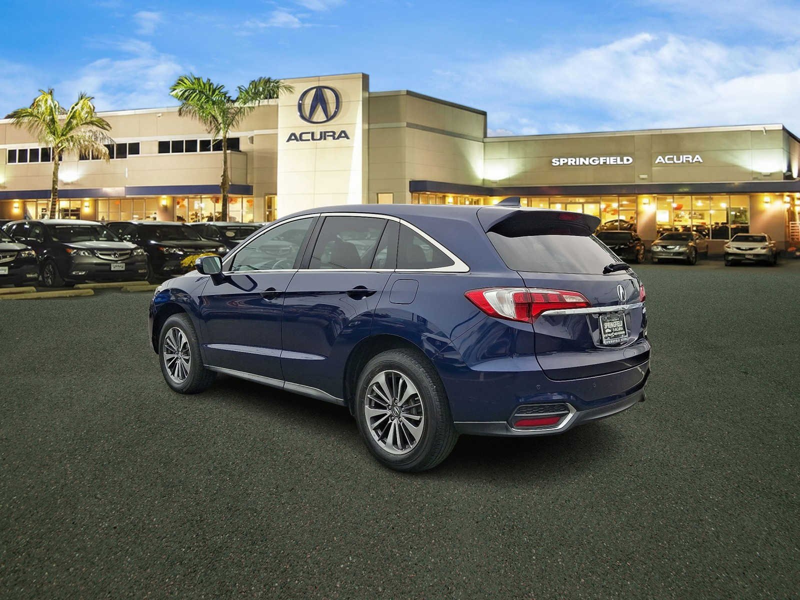 Certified Used 2017 Fathom Blue Pearl Acura w/Advance Pkg image 5