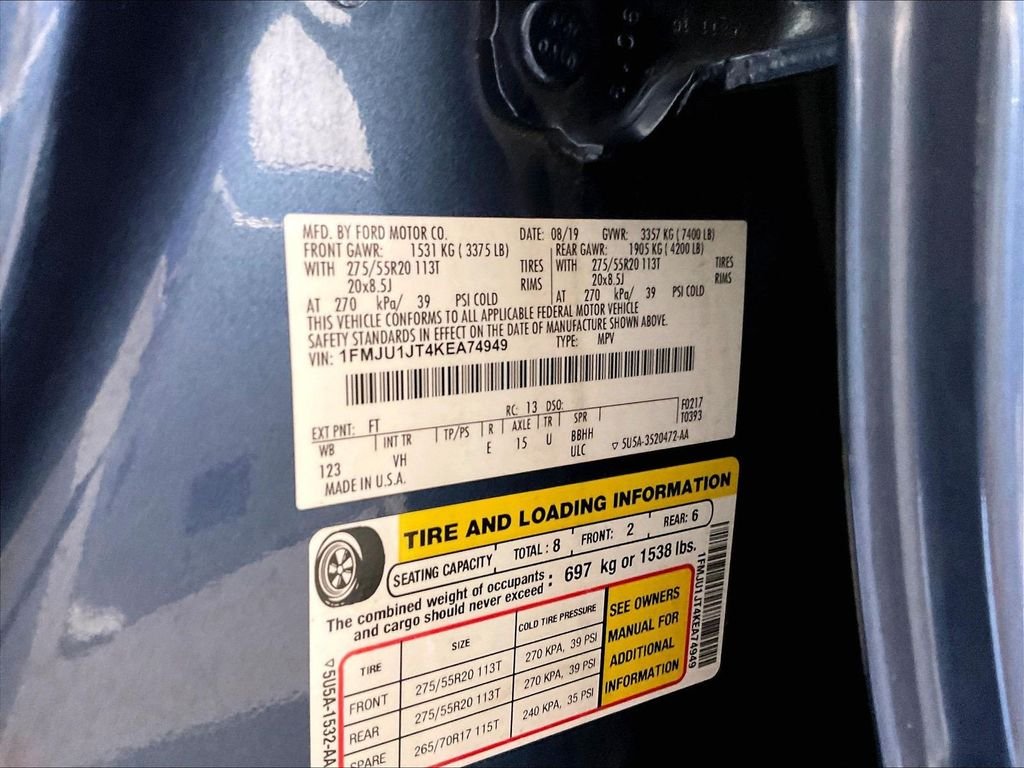 Used 2019 Blue Ford XLT image 37