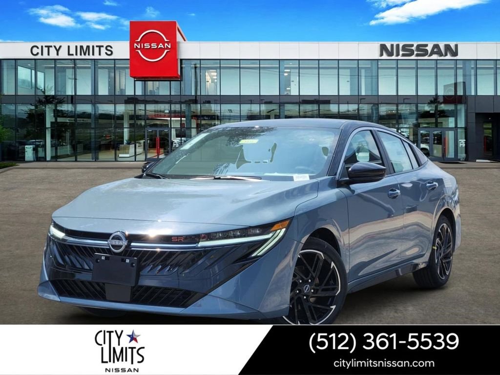 New 2026 Atlantic Gray Metallic / Super Black Two-tone Nissan SR image 1