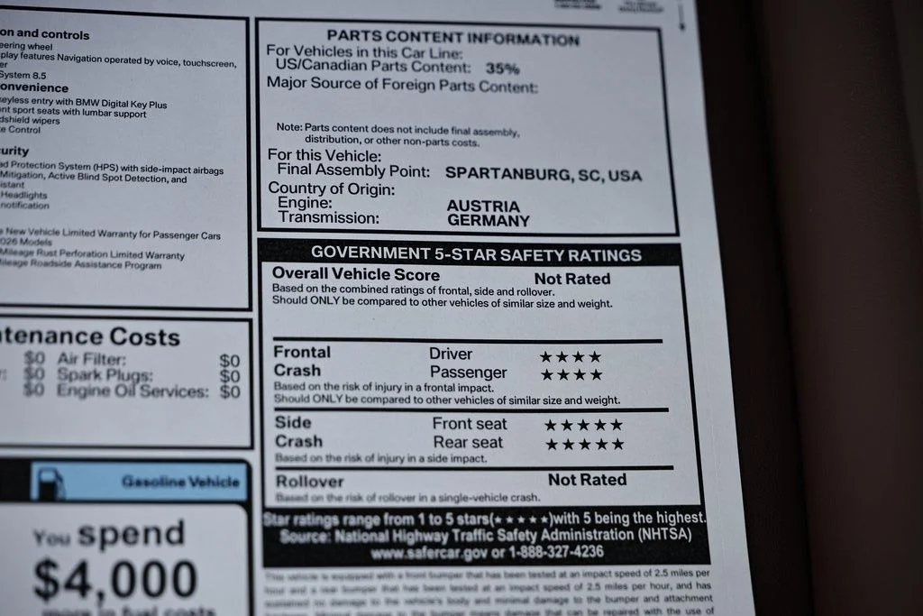 New 2026 Skyscraper Grey Metallic BMW xDrive40i image 42