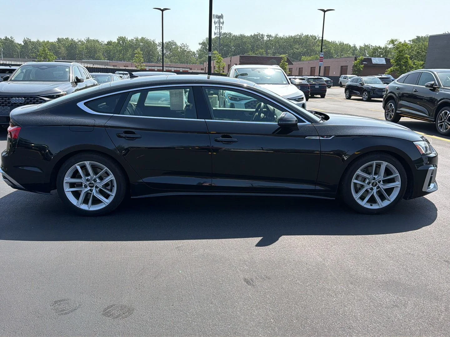 Used 2023 Mythos Black Metallic Audi S line Premium image 6