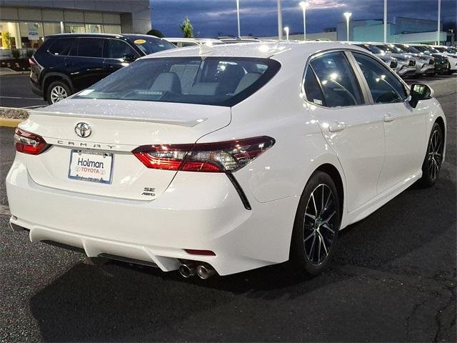 Certified Used 2022 White Toyota SE image 7