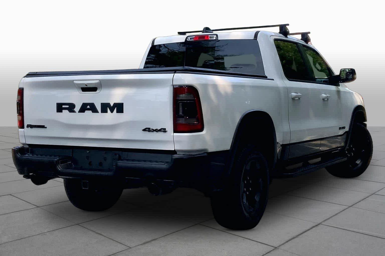 Used 2021 Bright White Clear Coat Ram Rebel image 12