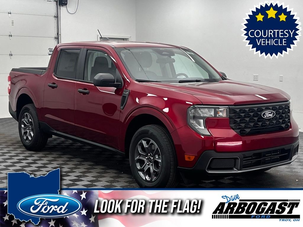 New 2026 Red Ford XLT image 1