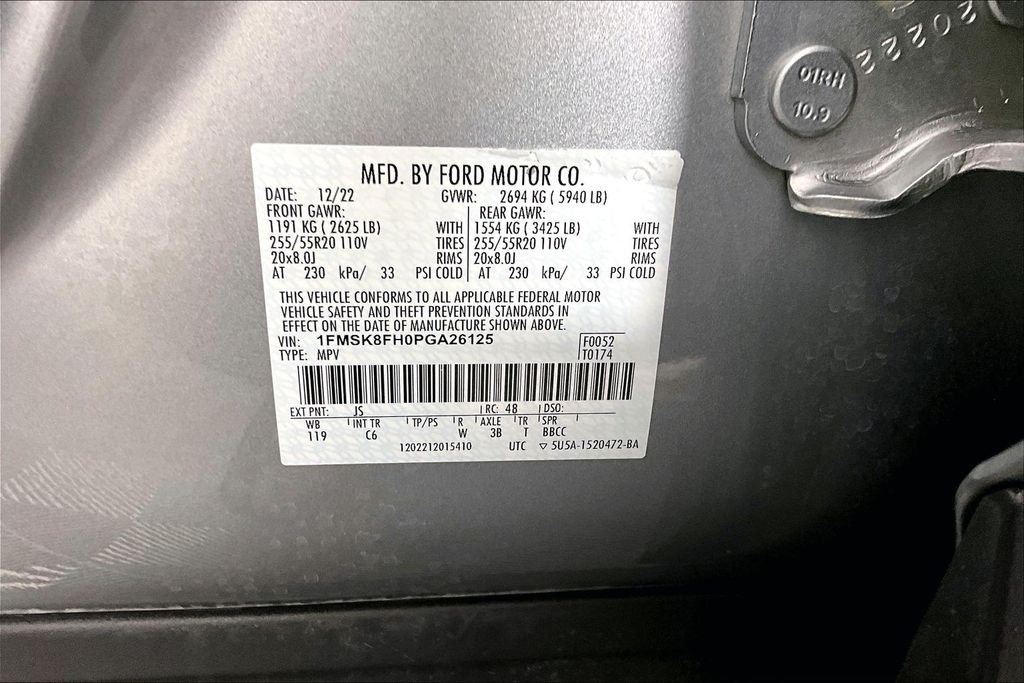 Certified Used 2023 Silver Ford Limited image 18