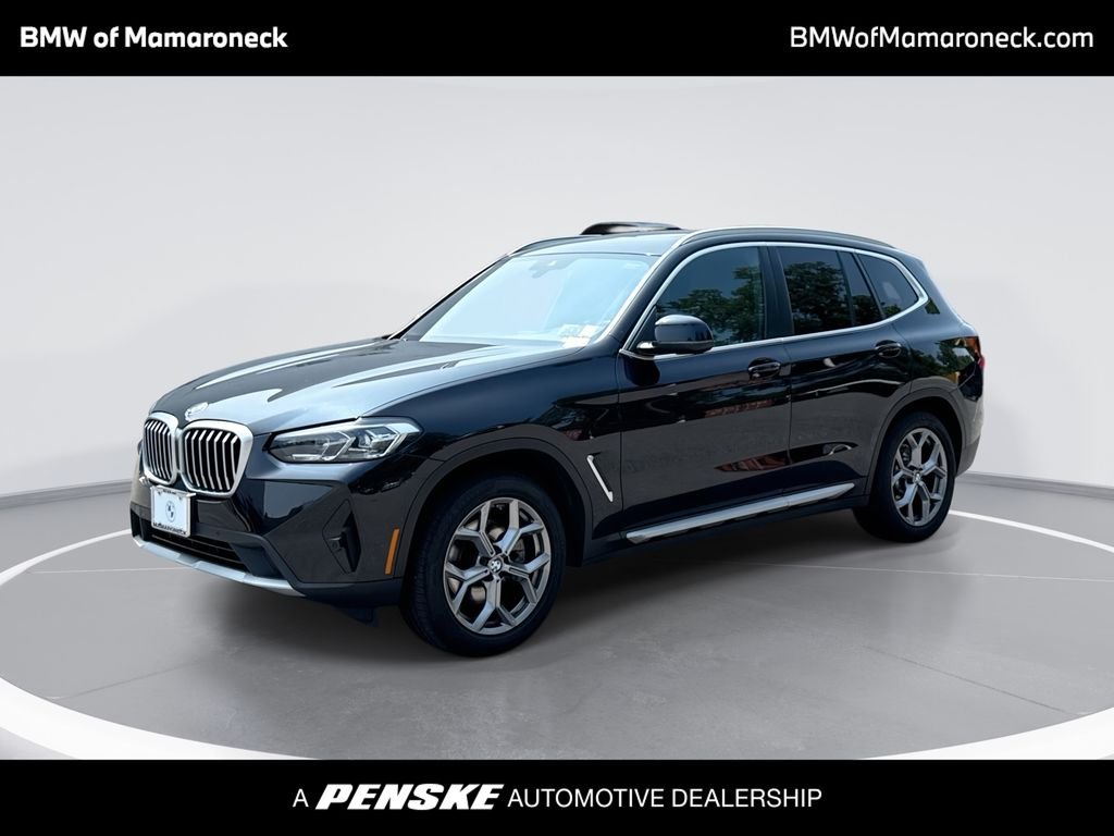 Certified Used 2024 Black Sapphire Metallic BMW xDrive30i image 1