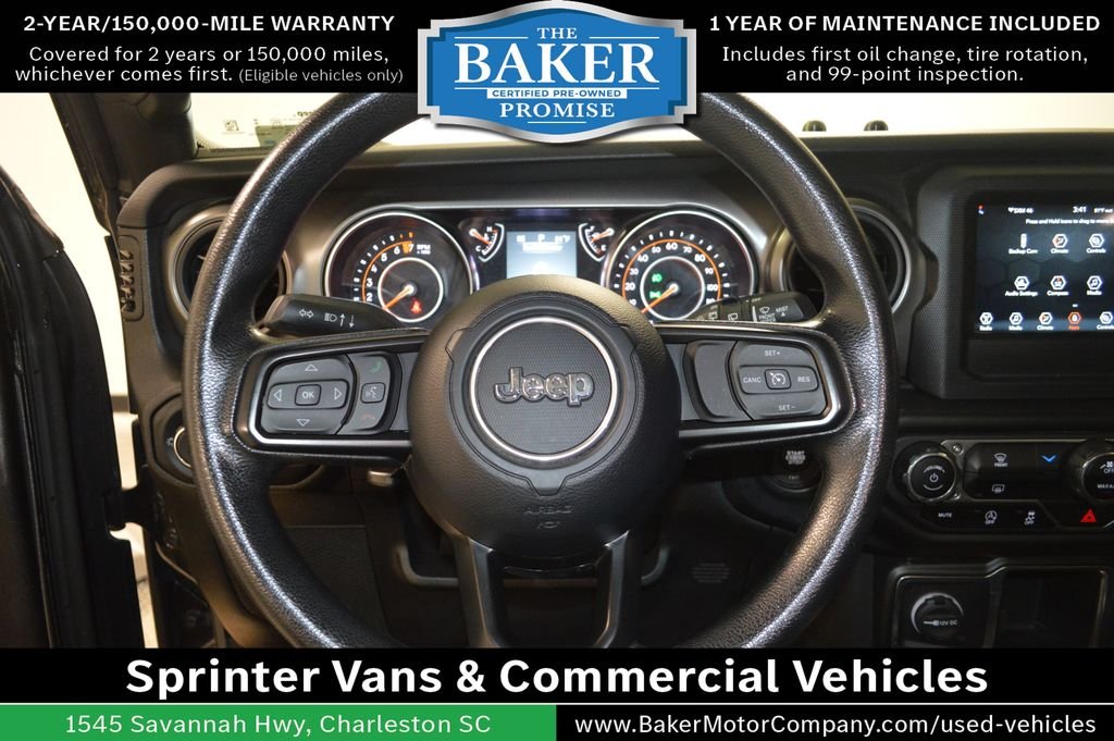 Used 2022 Crystal Metallic Jeep Unlimited Willys image 18