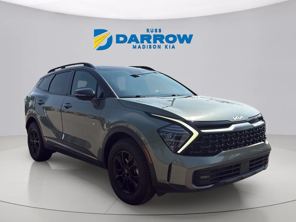 Used 2023 Jungle Green/Ebony Black Roof Kia X-Pro Prestige image 7