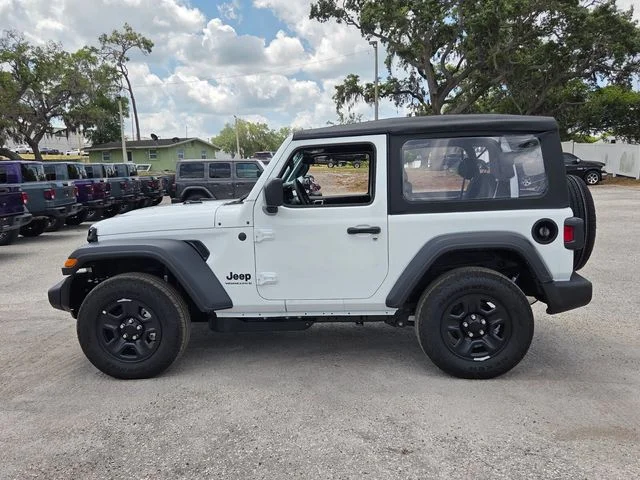 New 2026 Bright White Clear-Coat Exterior Paint Jeep Sport image 4