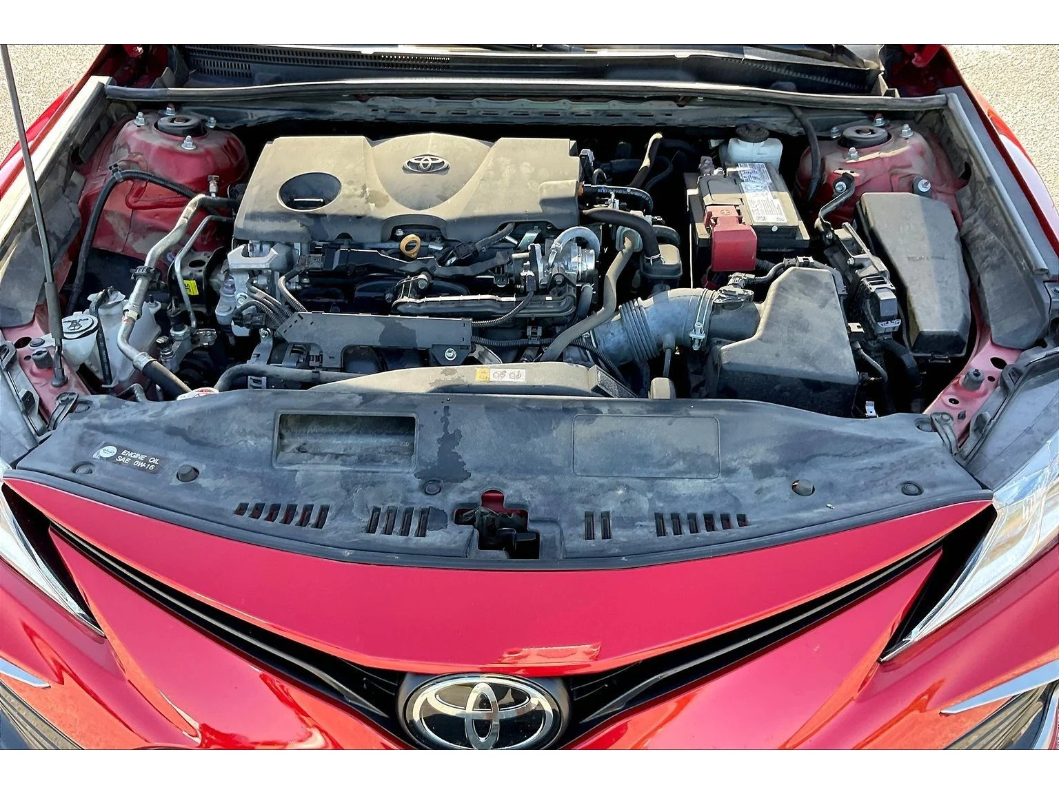 Used 2024 Red Toyota LE image 8