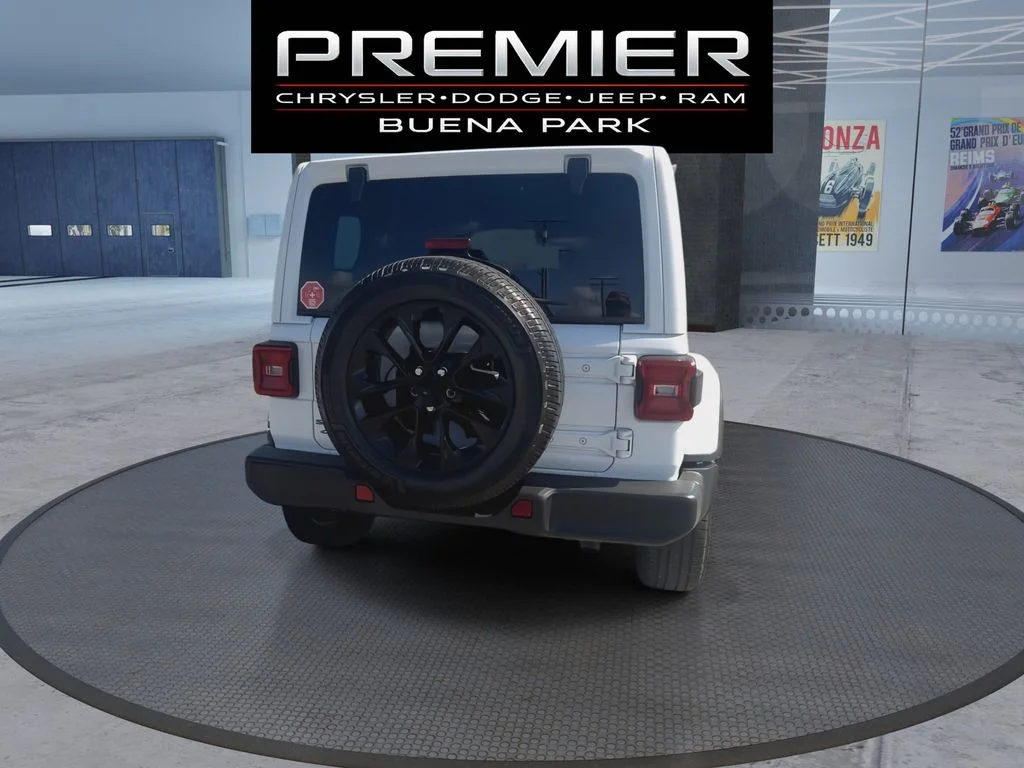 Used 2025 White Jeep Sahara 4xe image 7
