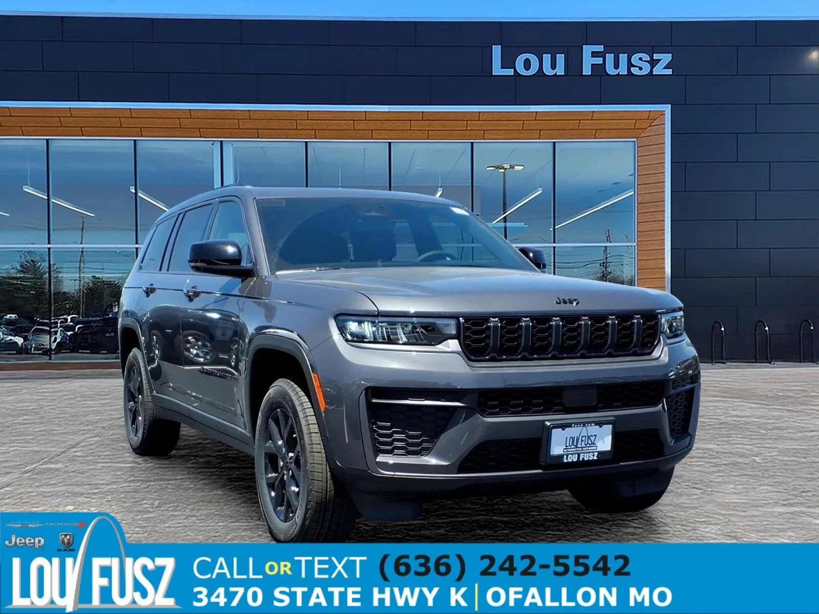 New 2026 Baltic Gray Metallic Clear-Coat Exterior Paint Jeep Laredo image 1