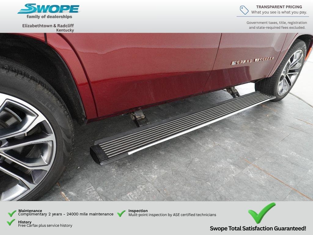 Used 2024 Velvet Red Pearlcoat Jeep Series III image 31