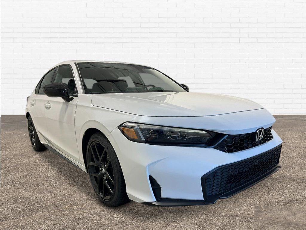 New 2026 Platinum White Pearl Honda Sport image 8
