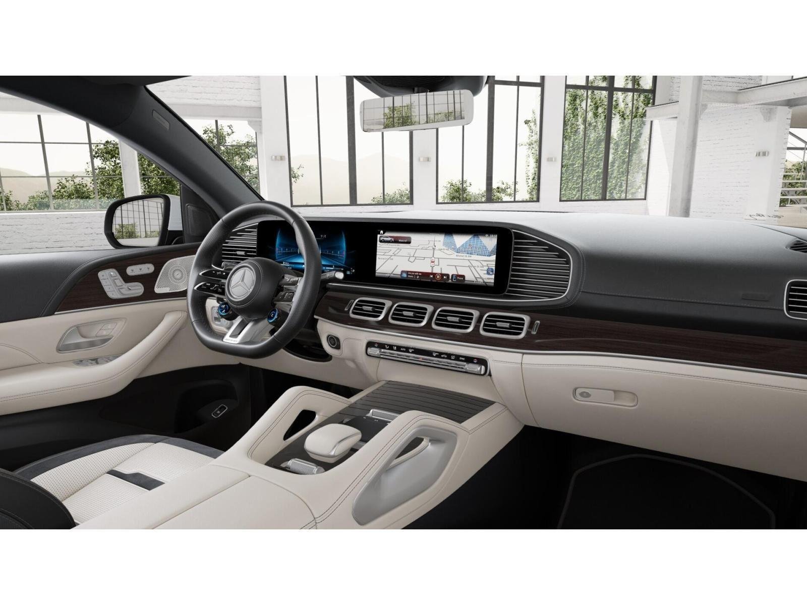 New 2026 MANUFAKTUR Moonlight White Metallic Mercedes-Benz AMG® GLE 53 4MATIC+ Coupe image 6