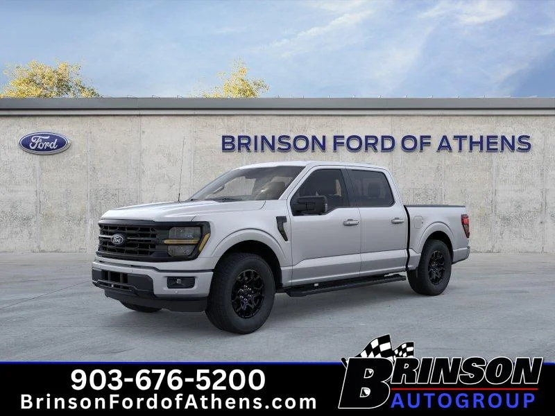 New 2026 Iconic Silver Metallic Ford XLT image 1