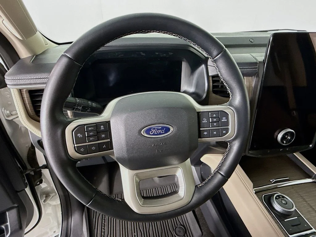 Used 2023 White Metallic Ford Limited image 12