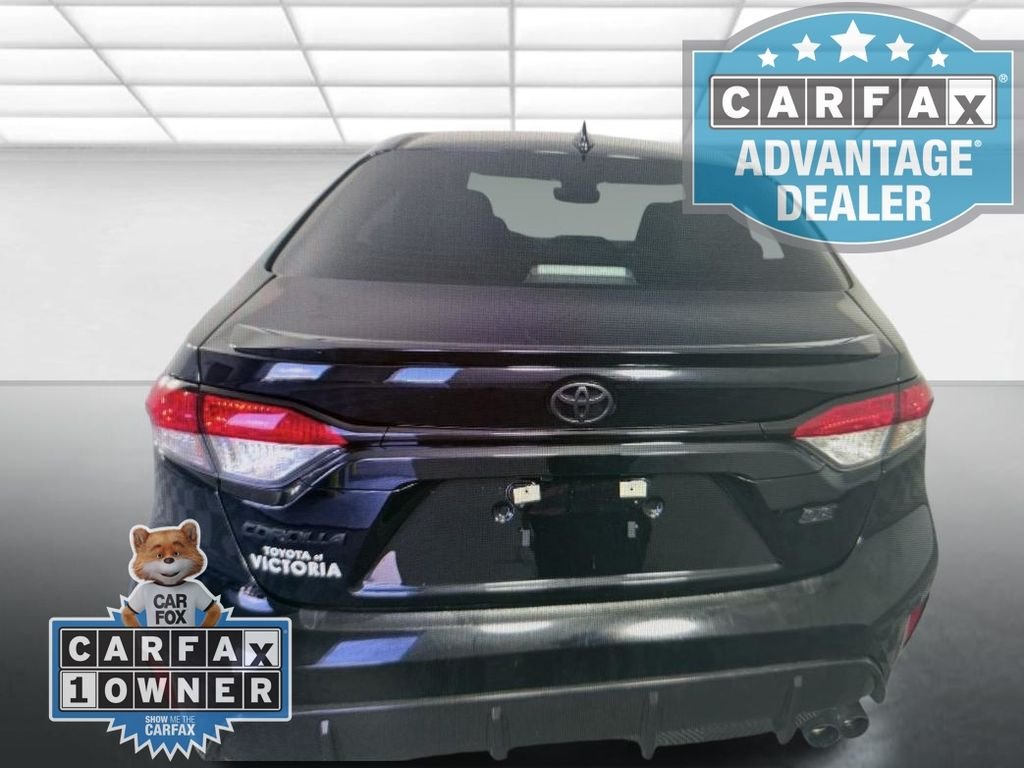 Used 2025 Black Toyota SE image 2