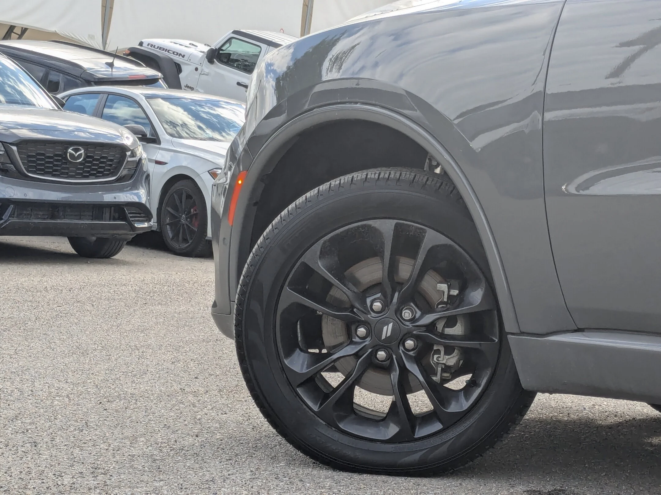 Certified Used 2023 Grey Dodge GT Plus - - AWD - Blacktop Pkg - Park Assist - 10.1 Touchscreen - Captain Chairs & More! image 9