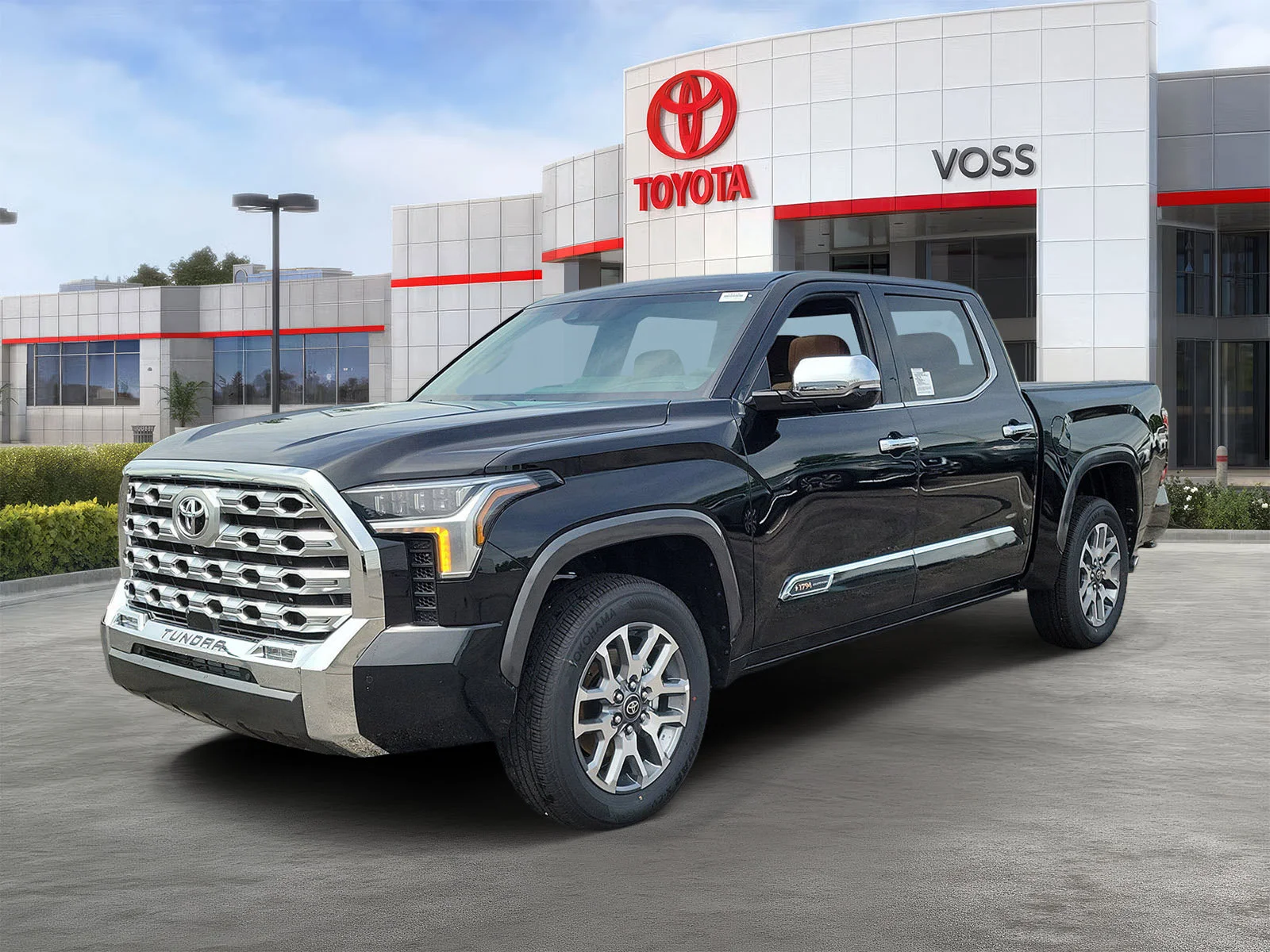 New 2026 Midnight Black Metallic Toyota 1794 Edition CrewMax 5.5