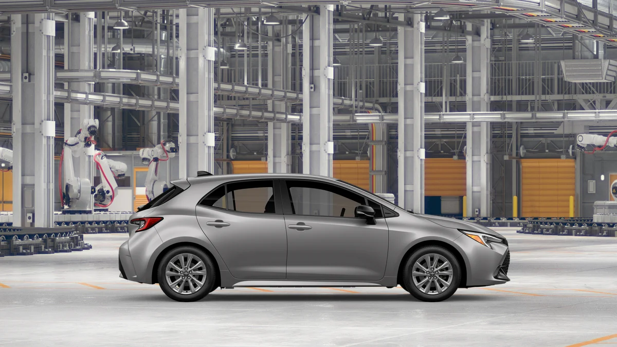 New 2027 Classic Silver Metallic Toyota SE image 12