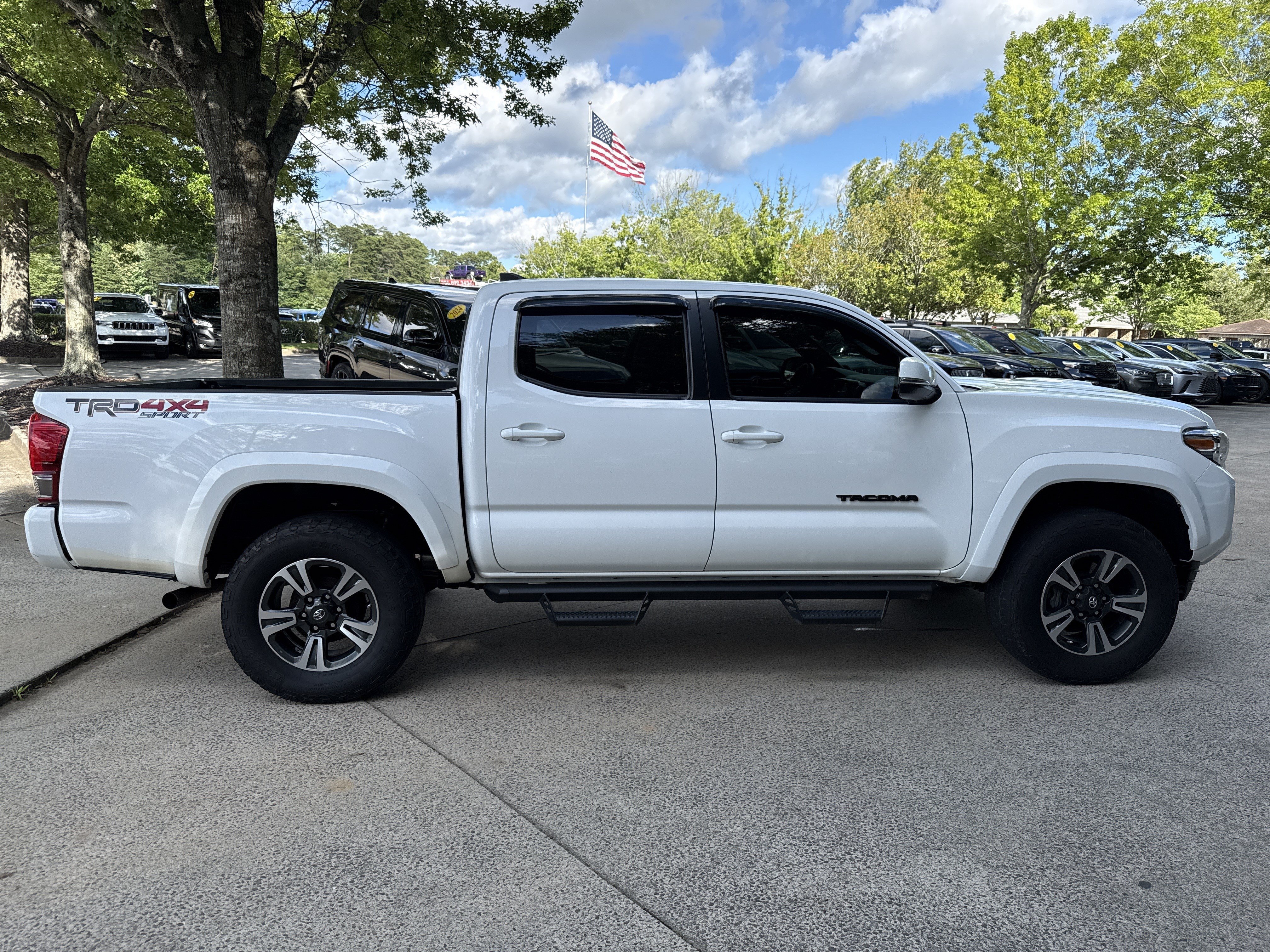 Used 2017 Super White Toyota TRD Sport image 8