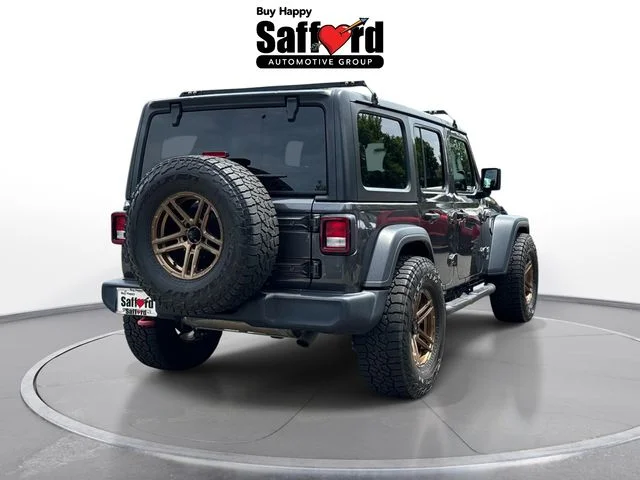 Used 2018 Gray Jeep Unlimited Sport S image 8