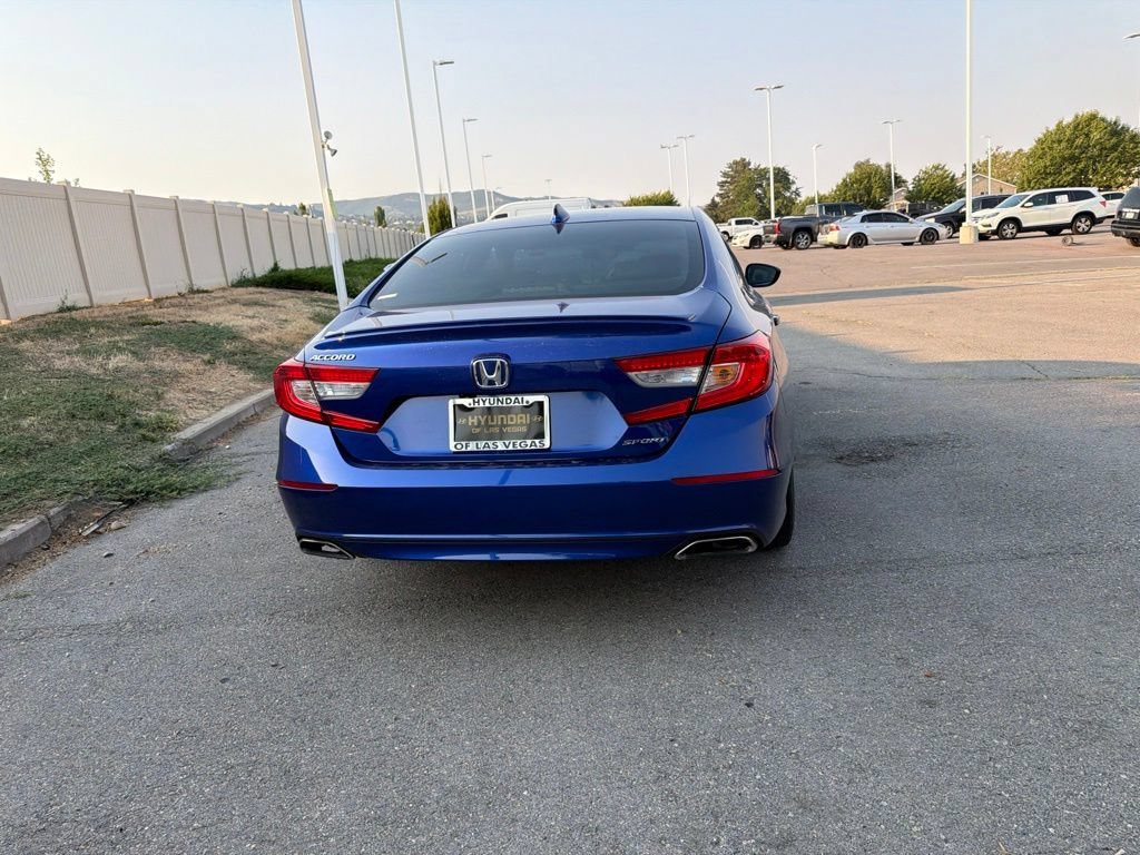 Used 2020 Blue Honda Sport image 11
