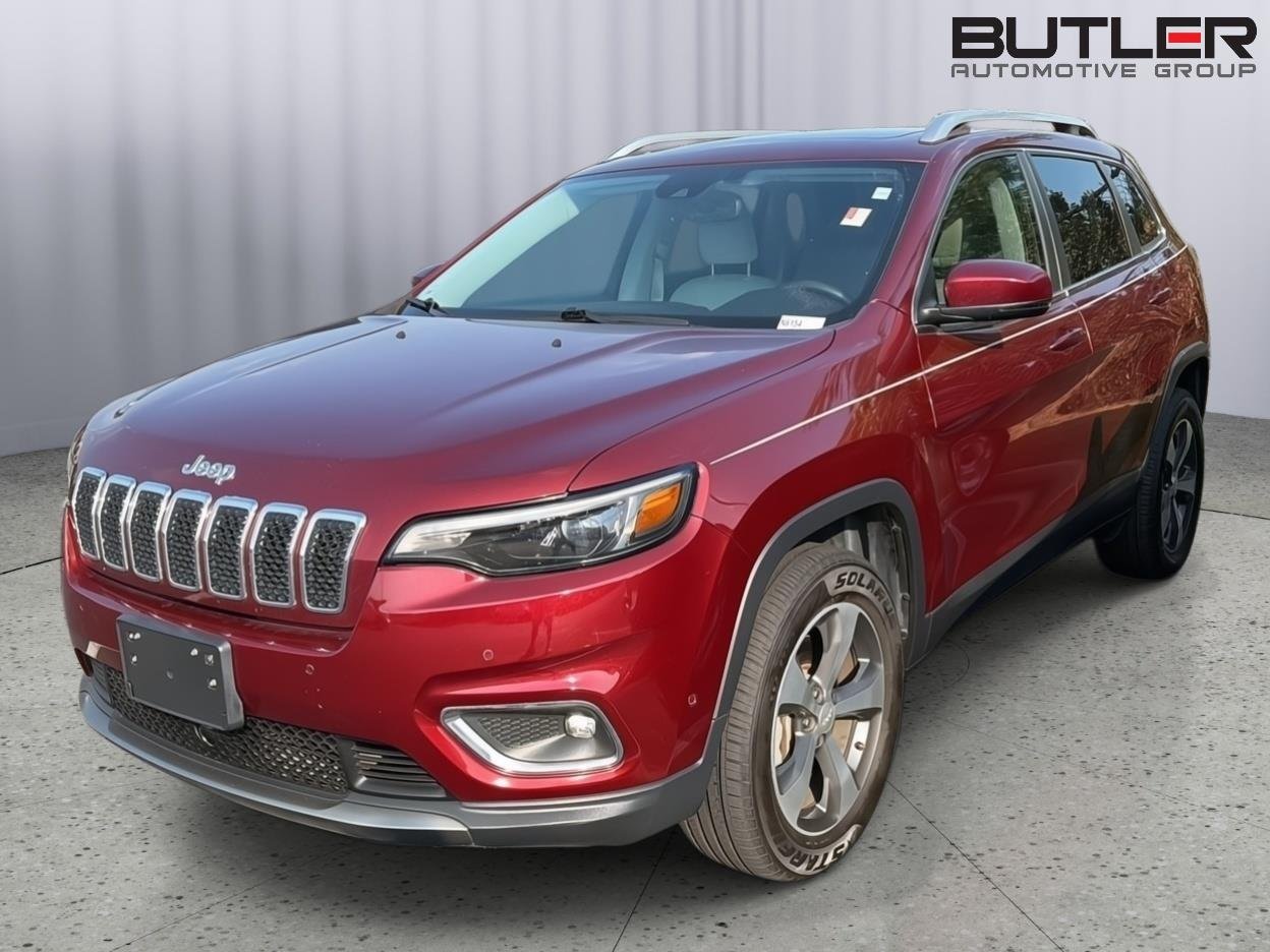 Used 2019 Velvet Red Pearlcoat Jeep Limited image 1