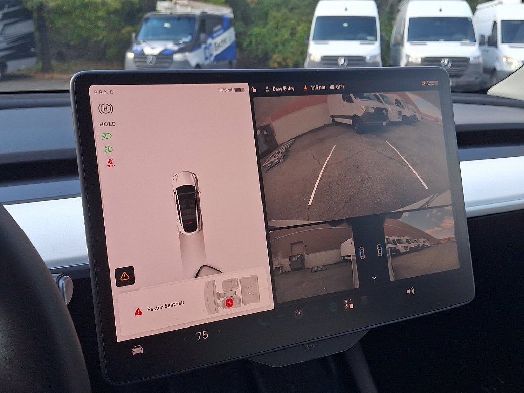 Used 2021 Pearl White Multi-Coat Tesla Long Range image 17