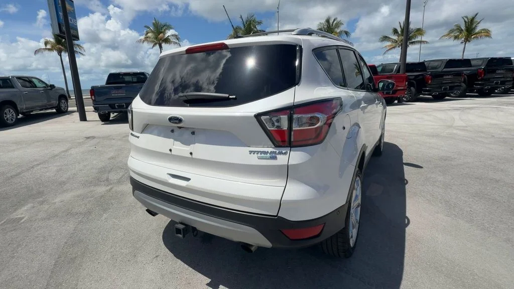 Used 2017 White Ford Titanium image 8