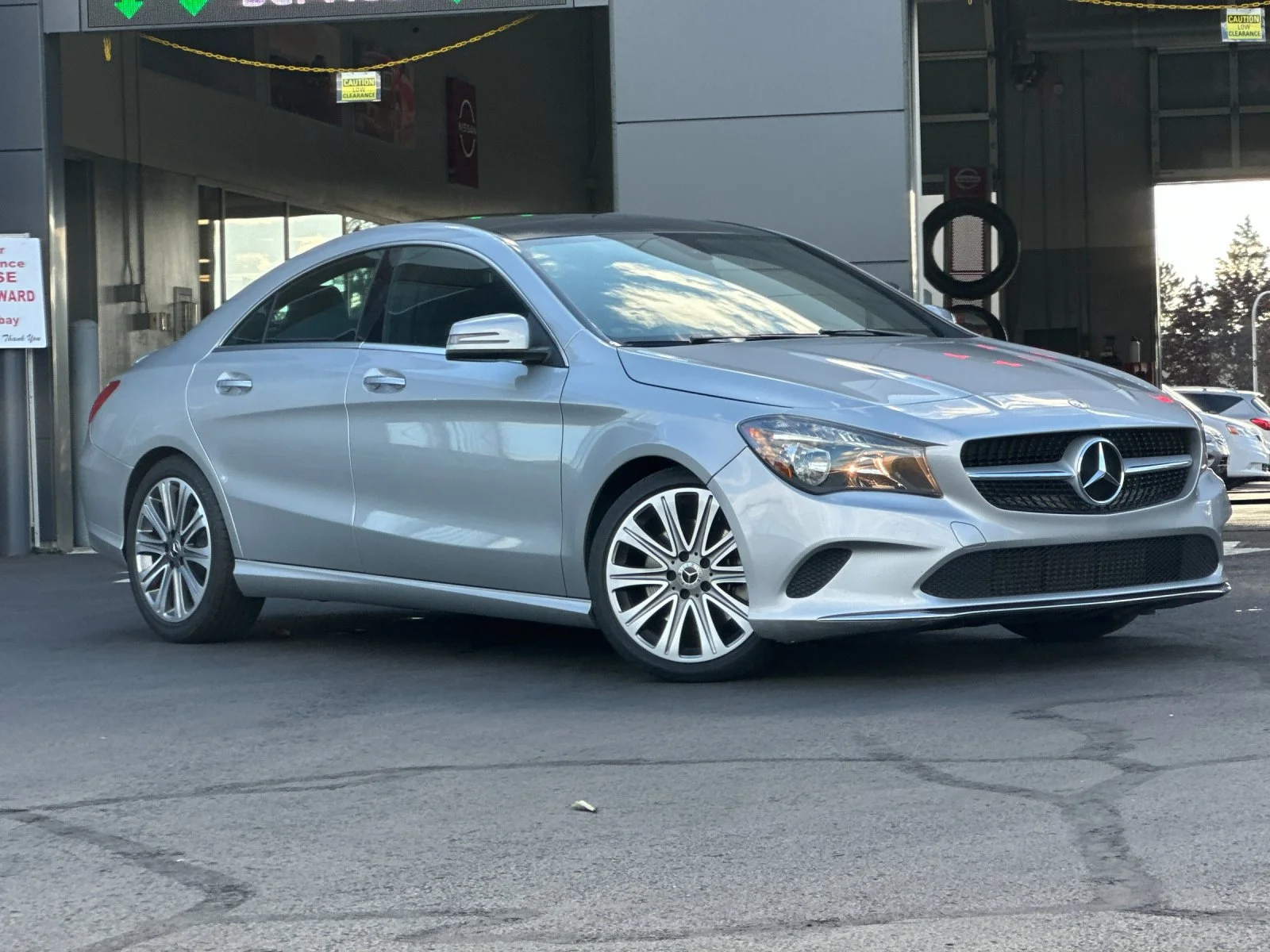 Used 2018 Silver Mercedes-Benz CLA 250 image 2