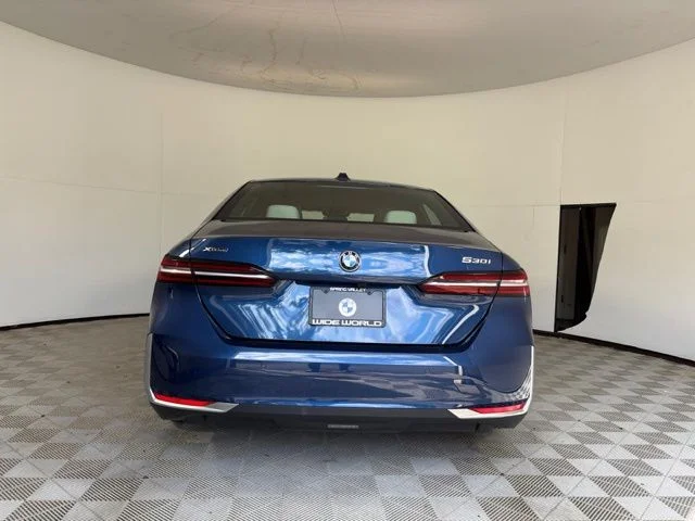 Used 2024 Phytonic Blue Metallic BMW 530i xDrive image 6