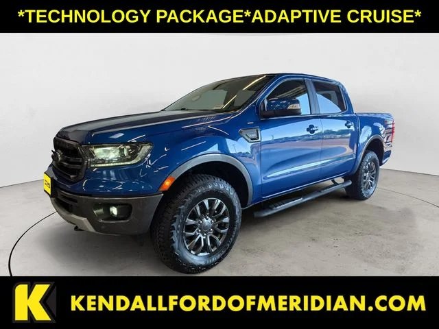 Used 2020 Lightning Blue Metallic Ford Lariat image 1