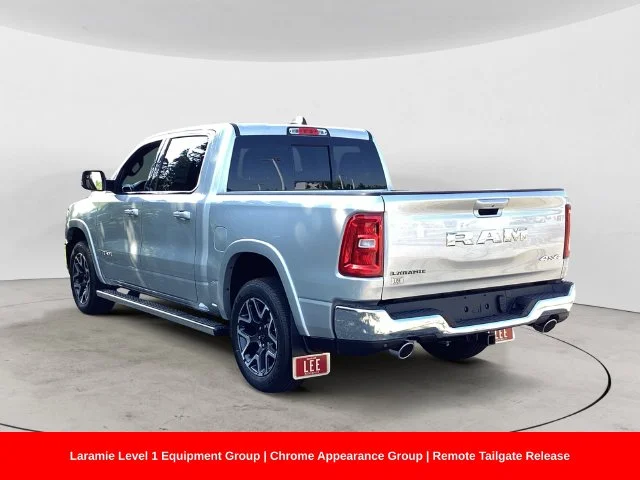 New 2026 Silver Ram LARAMIE CREW CAB 4X4 5
