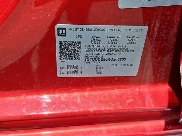 Used 2024 Volcanic Red Tintcoat GMC SLT image 35