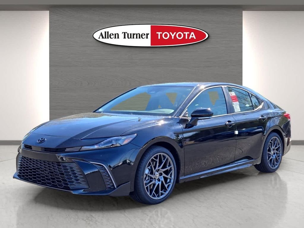 Used 2025 Black Toyota SE image 3