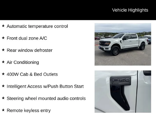 Used 2024 White Ford XLT image 15