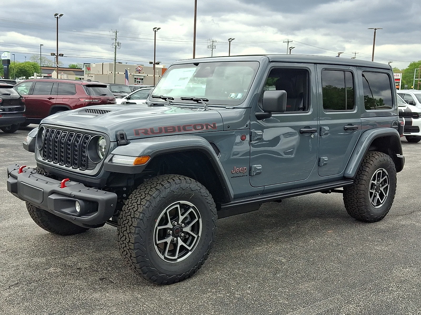 New 2026 Anvil Clear-Coat Exterior Paint Jeep Rubicon image 4